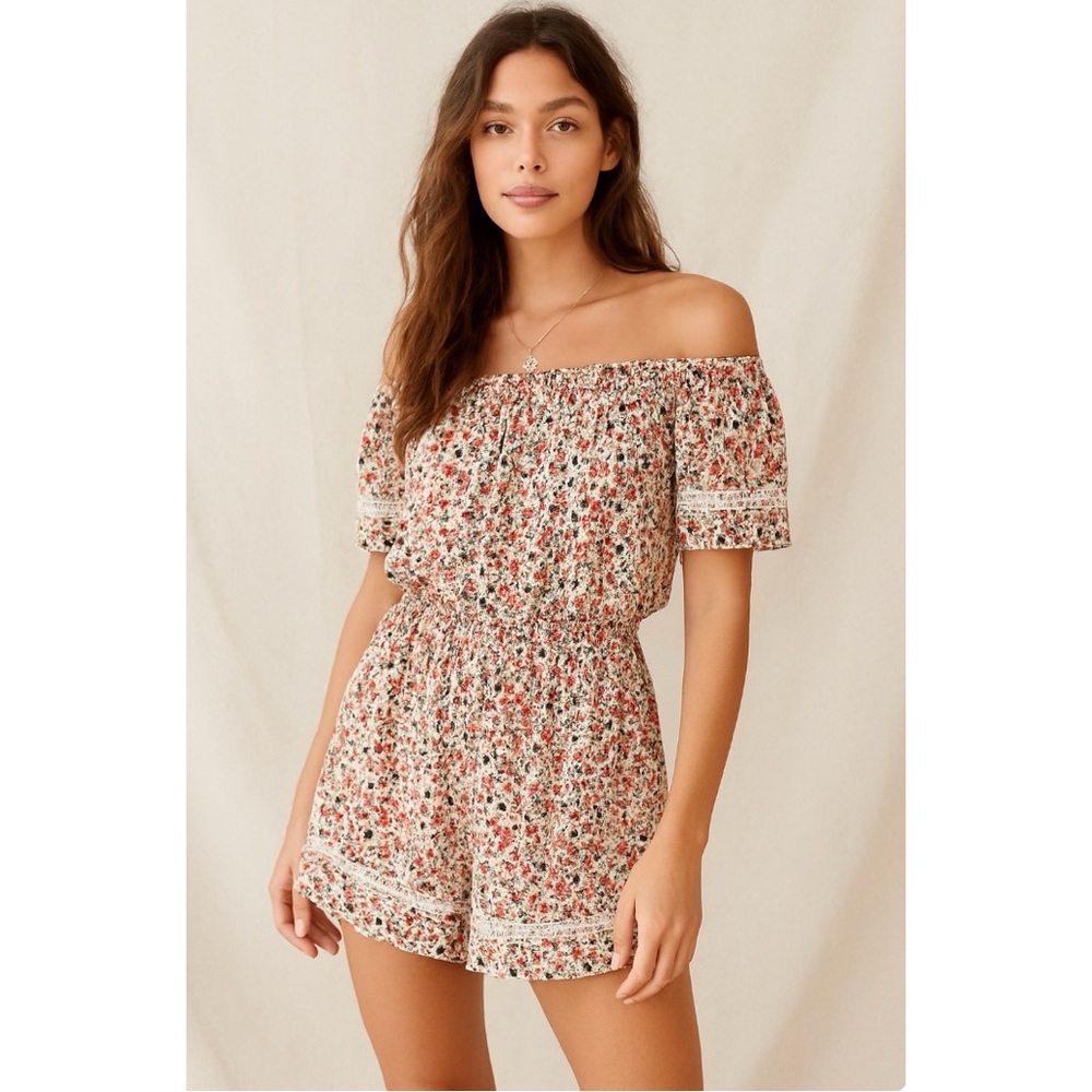Seafolly Floral Australian Dropwaist Romper